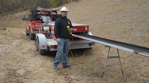 Standing Seam Panel Machine