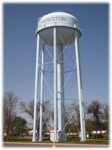 City of Parkston Water Tower