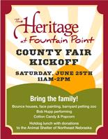 The Heritage at Fountain Point - County Fair Kick-off
