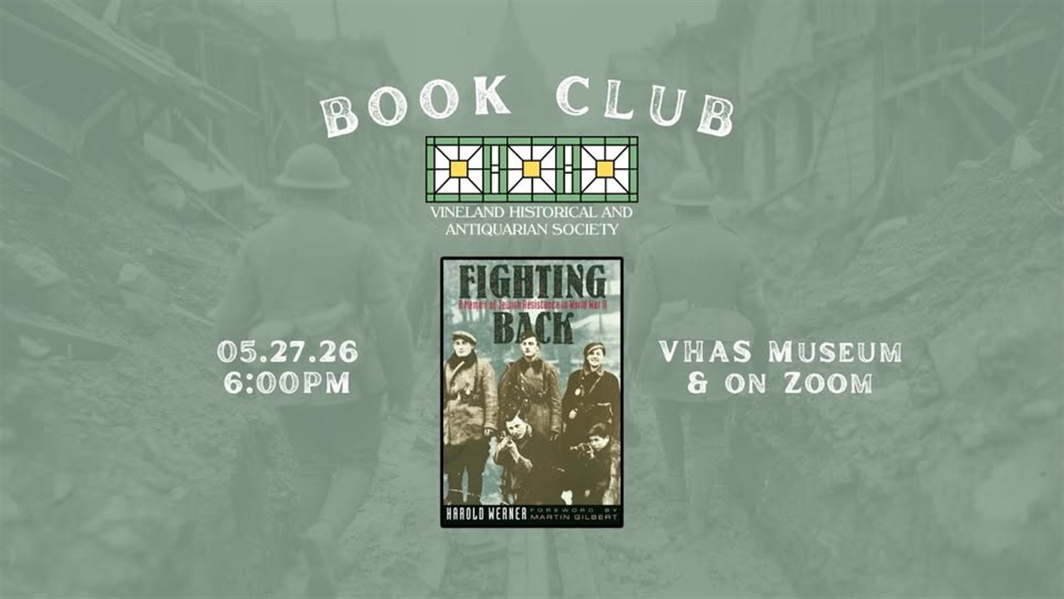 Vineland Historical & Antiquarian Society - VHAS Book Club