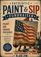 Vineland Historical & Antiquarian Society - VHAS Presents: "Paint the American Spirit" Fundraiser / 9-11-26