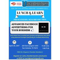 Lunch & Learn: Advanced Facebook Advertising For Your Business presented by Nexo Revolution