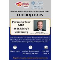 Lunch & Learn: Pursuing Your MBA at St. Mary's University presented by St Mary's University Greehey School of Business