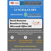 Lunch & Learn: Small Business Benefits to Using Microsoft Office 365 presented by Jungle Disk