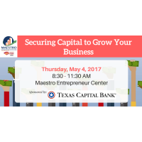 Securing Capital to Grow Your Business 