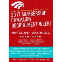 2017 Membership Campaign Recruitment Week!