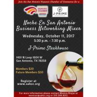 Noche En San Antonio Business Networking Mixer at J-Prime Steakhouse 