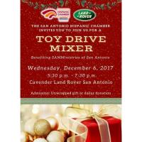 Save The Date! Toy Drive Mixer Benefiting SAMMinistries of San Antonio