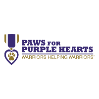Ribbon Cutting-Paws for Purple Hearts 