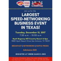 Save The Date! The Largest Speed Networking Business Event in Texas!