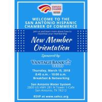 March 2018 New Member Orientation