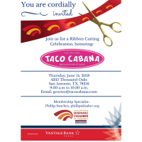 Ribbon Cutting: Taco Cabana June 14 