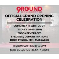 Ribbon Cutting 9Round Bulverde Rd.