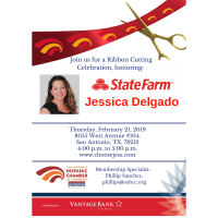 Ribbon Cutting: Jessica Delgado Insurance Agency - State Farm 