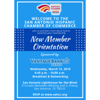 March 2019 New Member Orientation