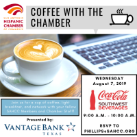 August Coffee With The Chamber 