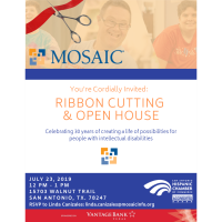 Ribbon Cutting: Mosaic in South Central Texas