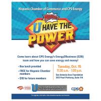 Lunch & Learn: "U Have The Power" presented by CPS Energy's Energy2Business (E2B) 