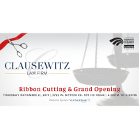 Ribbon Cutting: Clausewitz Law Firm
