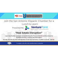 Lunch & Learn: "Real Estate Disruption" Presented By VenturePoint