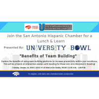 Lunch & Learn: Benefits of Team Building Presented by University Bowl