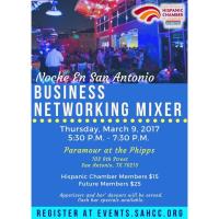 Noche En San Antonio Business Networking Mixer hosted at Paramour