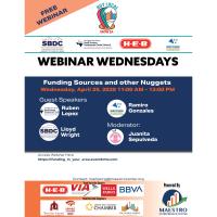 Webinar Wednesday's: Funding Sources and other Nuggets