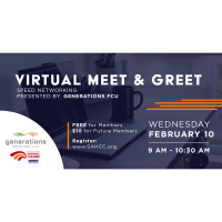 2021 February SAHCC Virtual Meet & Greet Sponsored by Generations FCU