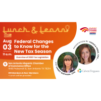 Lunch & Learn: Federal Changes to Know for the New Tax Season with Calvetti Ferguson