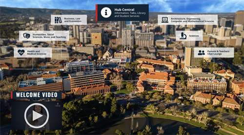 Exploring Virtually: Step into the University of Adelaide's Digital Campus with MEETYOO.