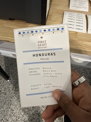 Small-batch specialty coffee, roasted to order