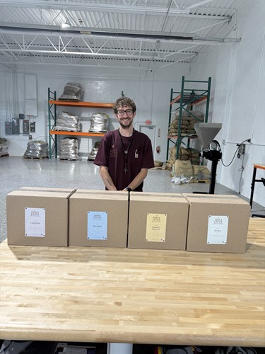 Orders packed and shipped within 48 hours of roasting