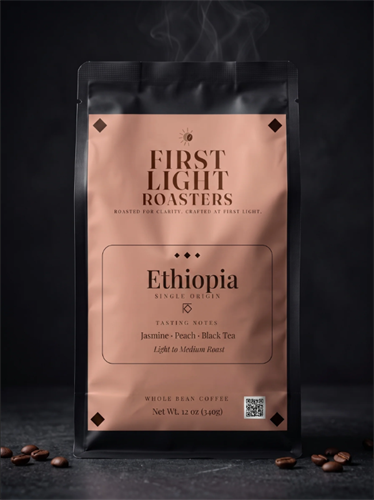Ethiopia Guji single origin — jasmine, peach, black tea
