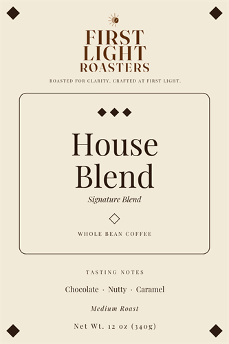 House Blend — our everyday cup