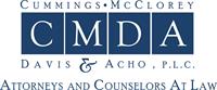 Cummings, McClorey, Davis & Acho, P.L.C Cummings, McClorey, Davis & Acho, P.L.C