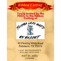 2024 Ribbon Cutting Texoma Lake Rats RV Resort