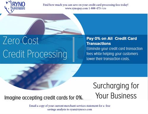 RYNOPay Zero Cost Credit Card Processing!