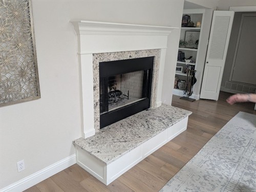 Majestic 42" Royalton Wood Burning Fireplace installed in Sherman, TX