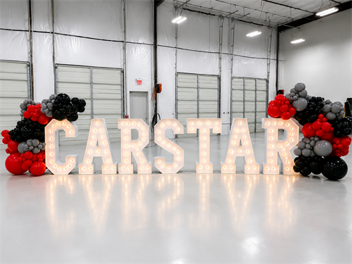 Grand Opening Marquee Letters and Balloons | Van Alstyne, TX