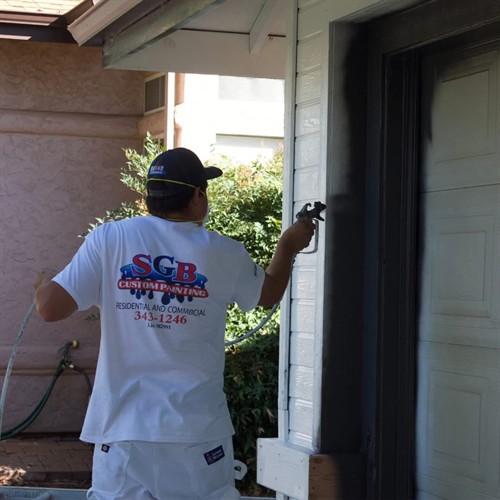 Example detail work and logo 