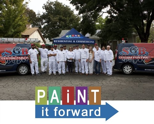 Annual SGB “Paint it Forward” event 
