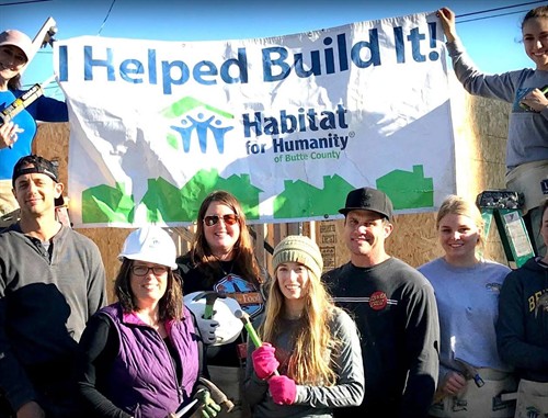 Example volunteer work 