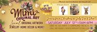 Mimi's Original Art 4th Annual Christmas in July Sale--Sip, Shop and Sparkle!