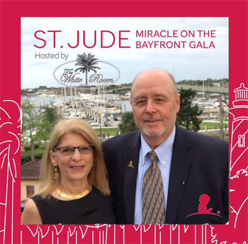 Suzy & Dave in St Augustine at St Jude Benefit