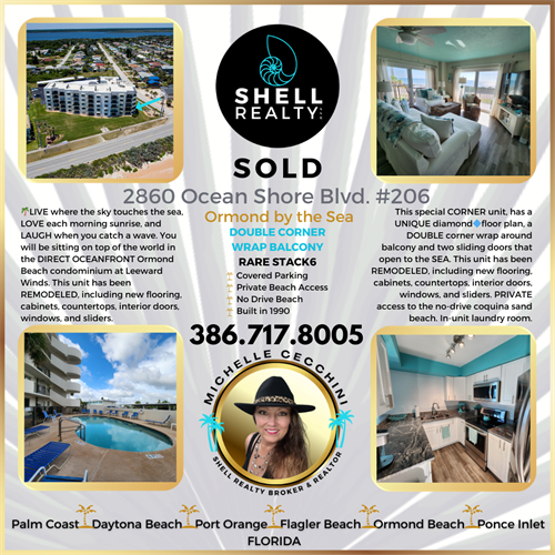 SOLD in Ormond by the Sea