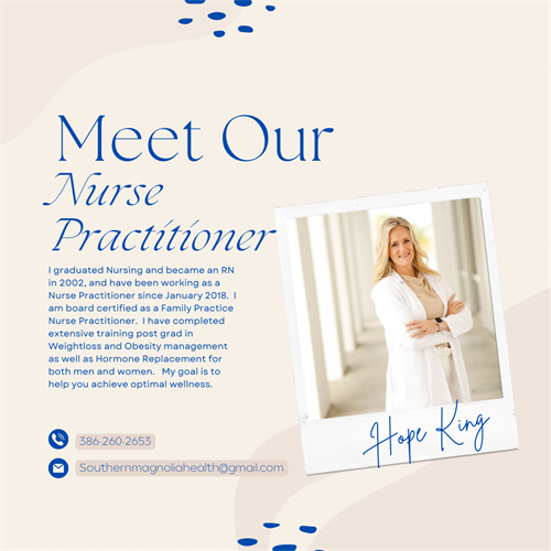 Meet our Nurse Practitioner 
