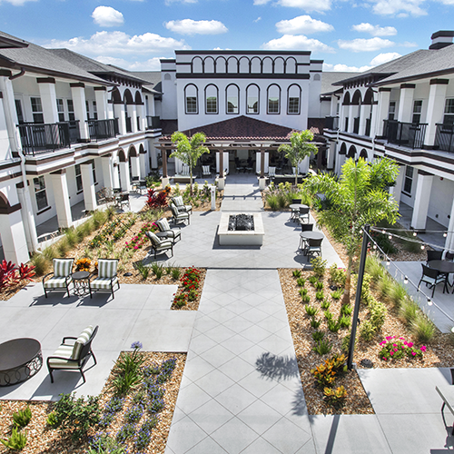 Assisted Living Courtyard