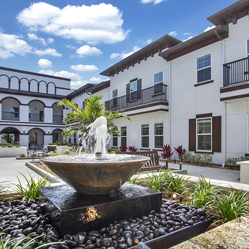 Memory Care Courtyard