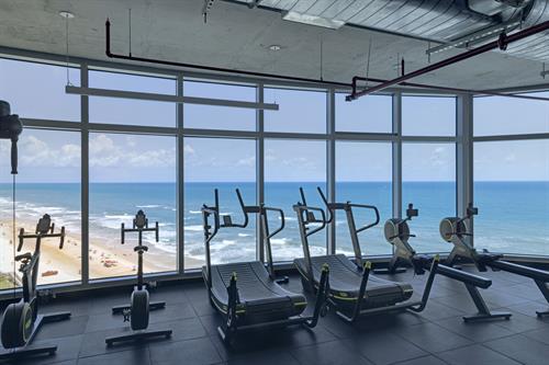 Max Beach Resort Technogym Bike, Row and Run 12th floor