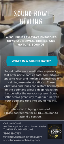 Sound Bath information